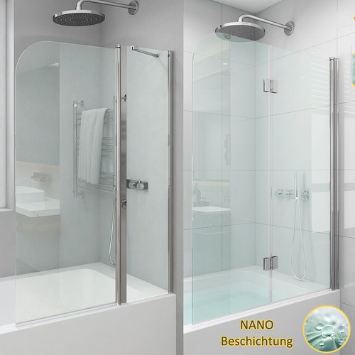 Duschwand für badewanne - für,